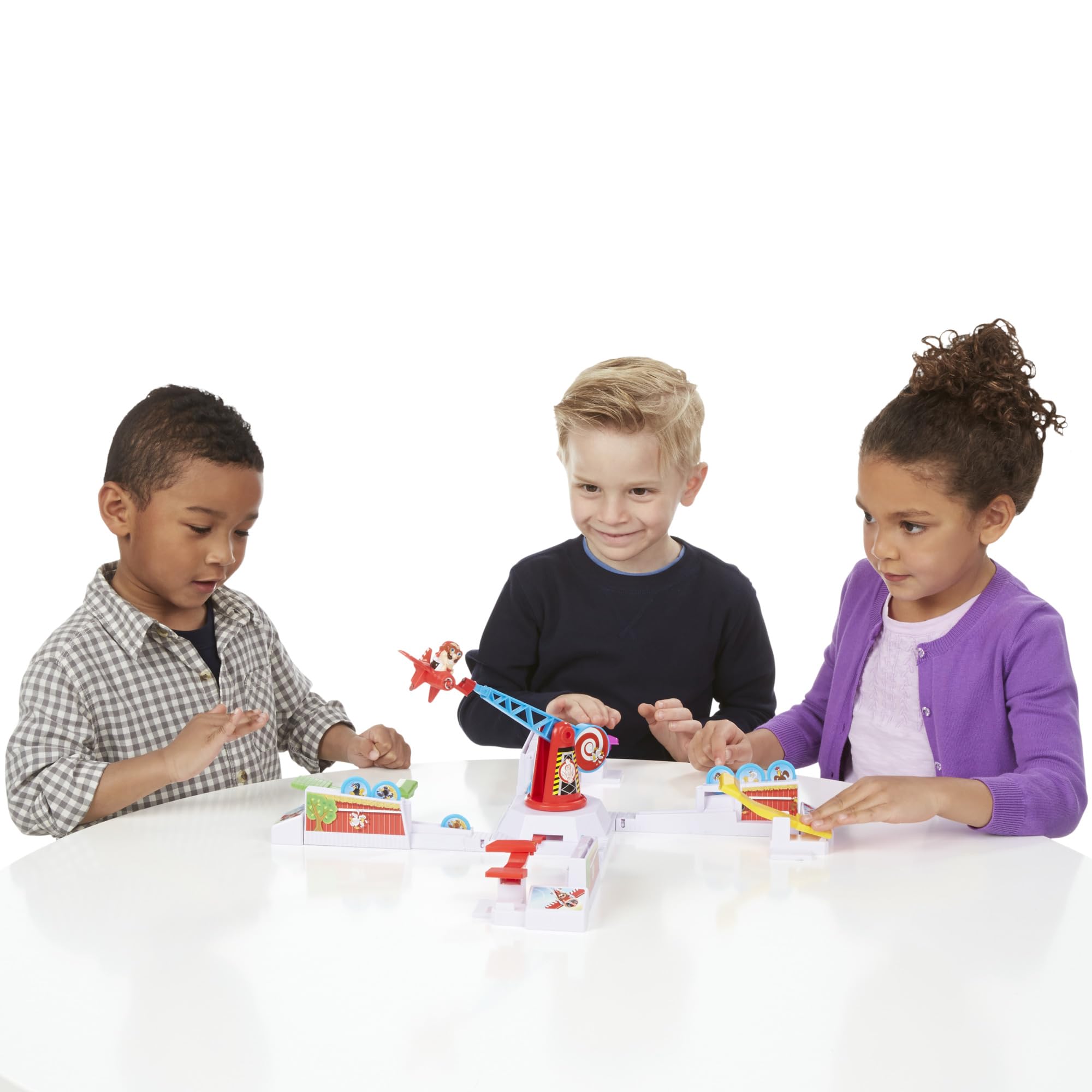 Hasbro Looping Louie 15692398 Jeu de fête 3D Amusant pour Anniversaire d'enfant, Jeu de société et de Famille, pour Enfants et Adultes, 2 à 4 Joueurs, à partir de 4 Ans