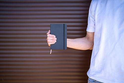 Miniatura 5 de Moleskine - Cuaderno, mediano, a rayas, negro, tapa dura (4.5 x 7)