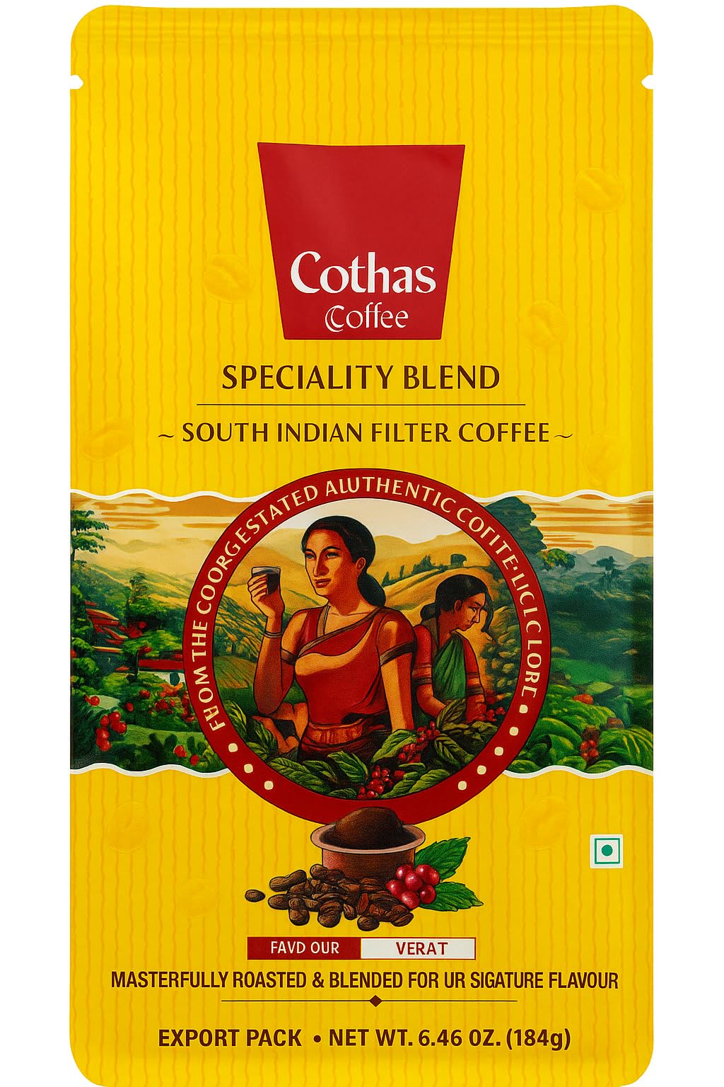 Authentic South Indian Cothas Filter Coffee 200g