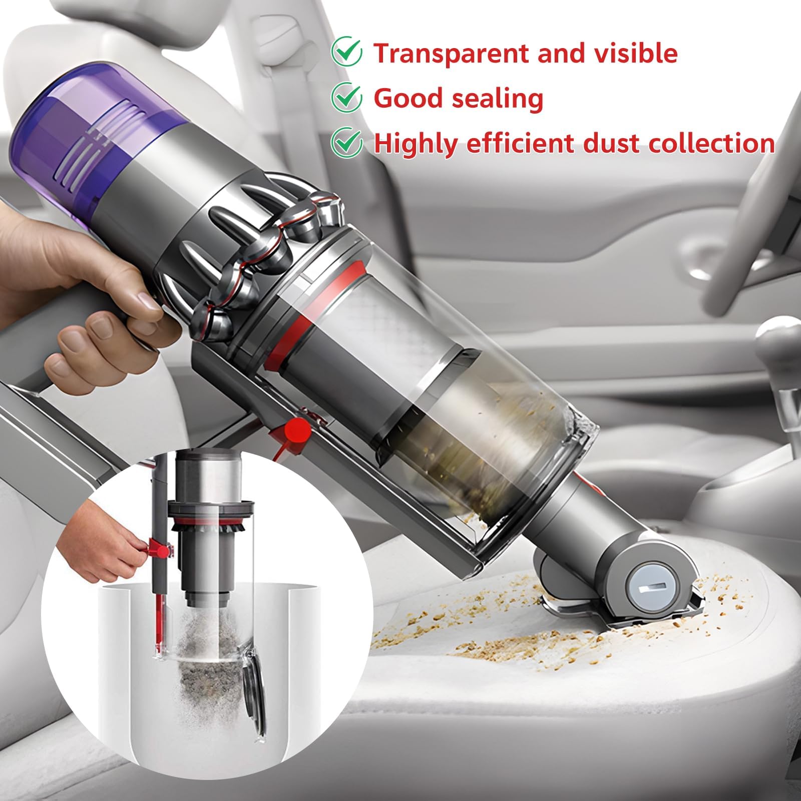 Ricambi per Dyson V10 SV12 SV13 SV27, Accessori per Dyson V10 SV12 SV13 SV27 Absolute