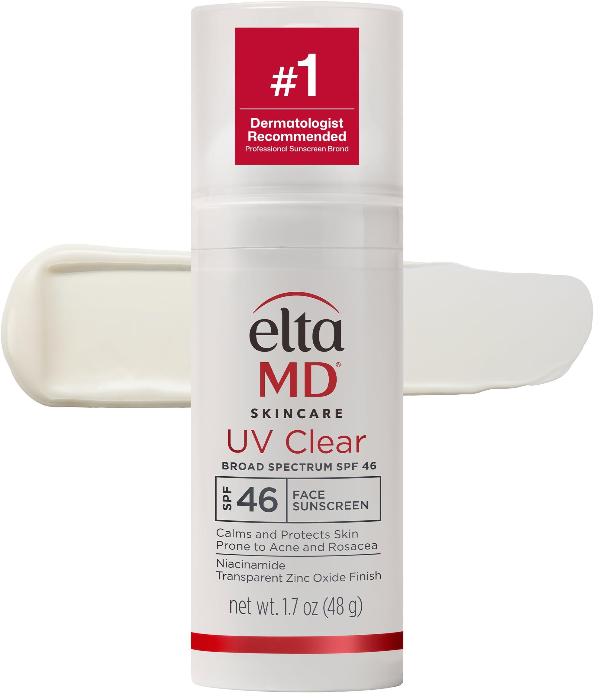 - UV Clear Face Sunscreen, Oil Free Sunscreen for Sensitive Skin with Zinc Oxide, Dermatologist Recommended