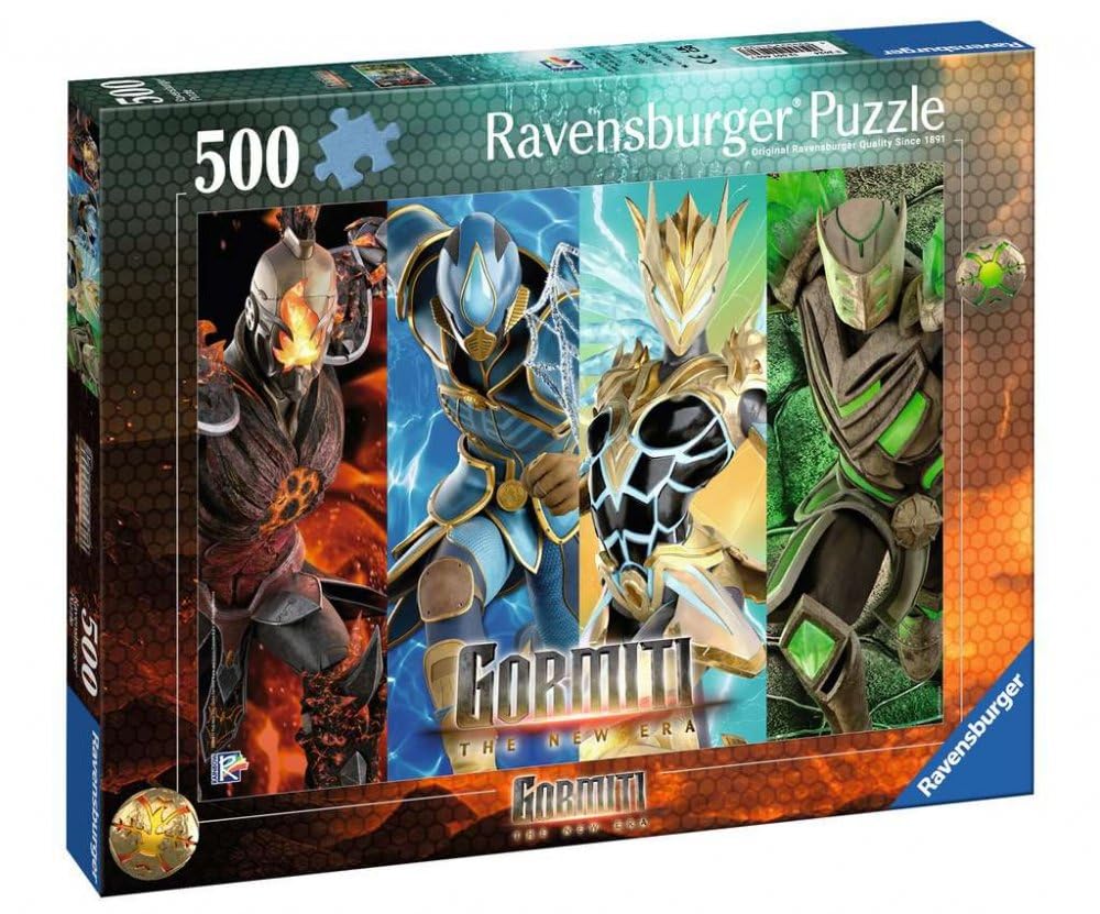 Ravensburger Gormiti Kinderpuzzle – 3 X 49 Teile, Für Kinder Ab 5 Jahren, Bunte Motive