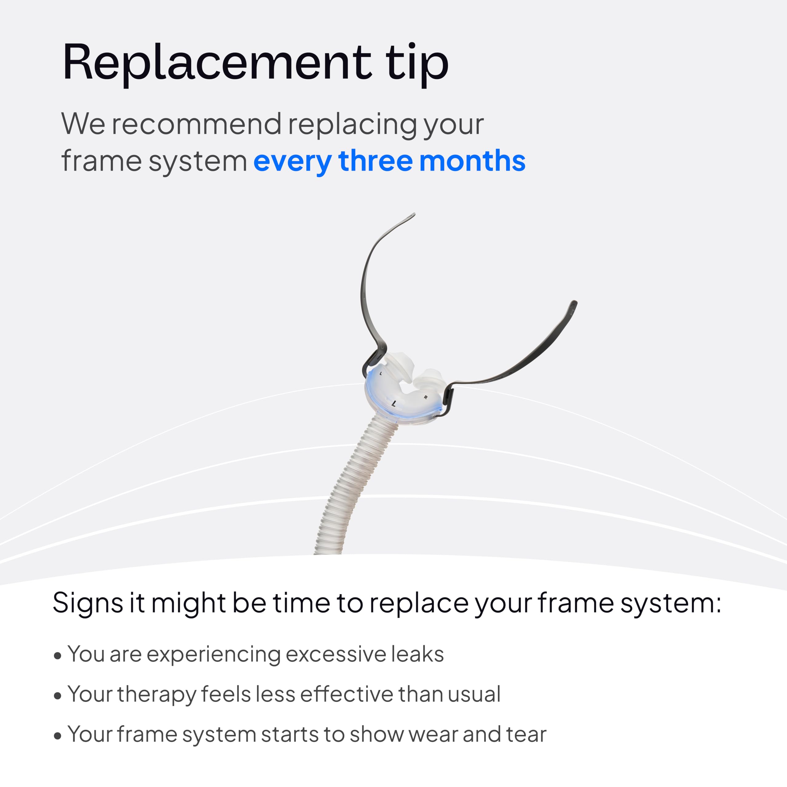 Amazon.com: Resmed AirFit P10 Frame System Replacement Without