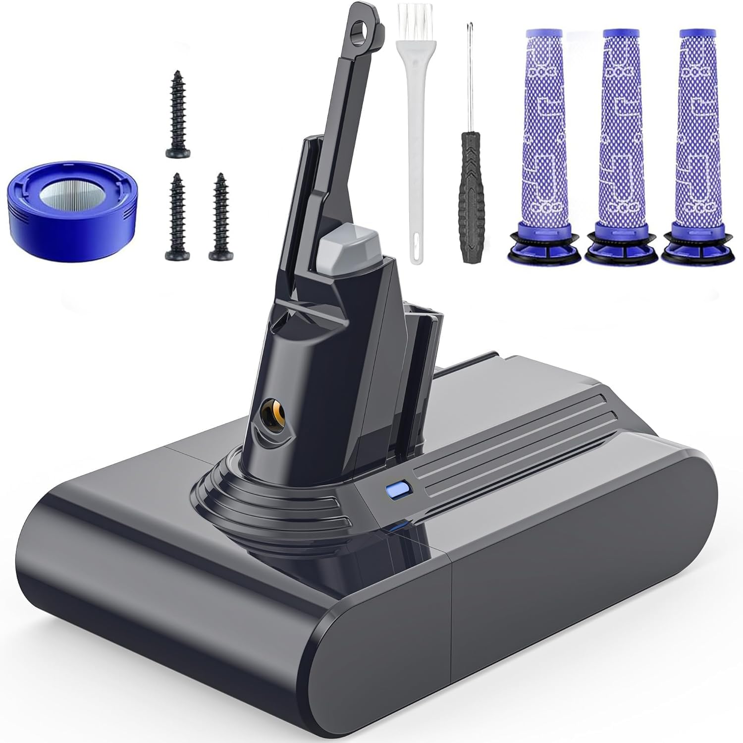 Amazon.co.jp: Morpilot V7 SV11バッテリー 6500mAh 掃除機交換用