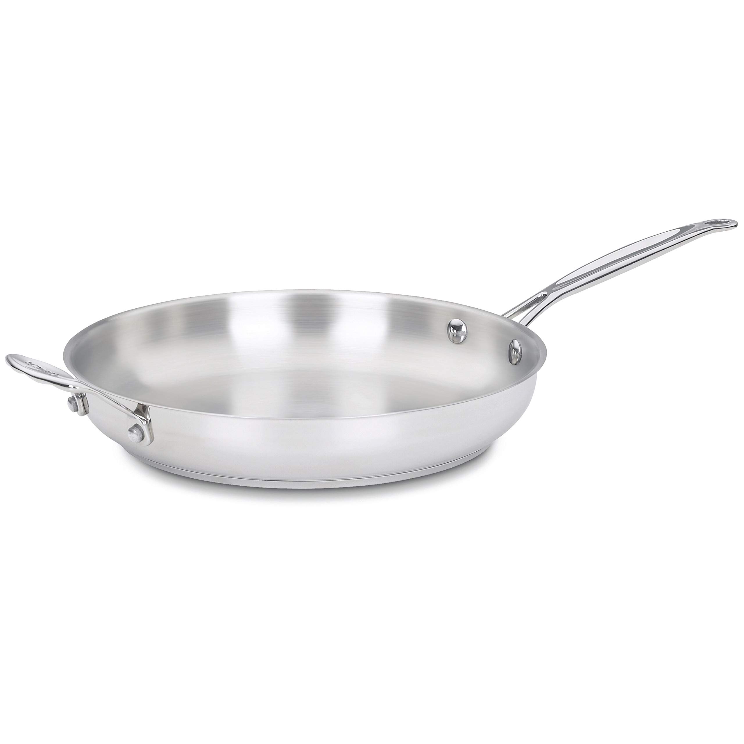 Amazon.com: Cuisinart Stainless Steel 12-Inch Nonstick Skillet