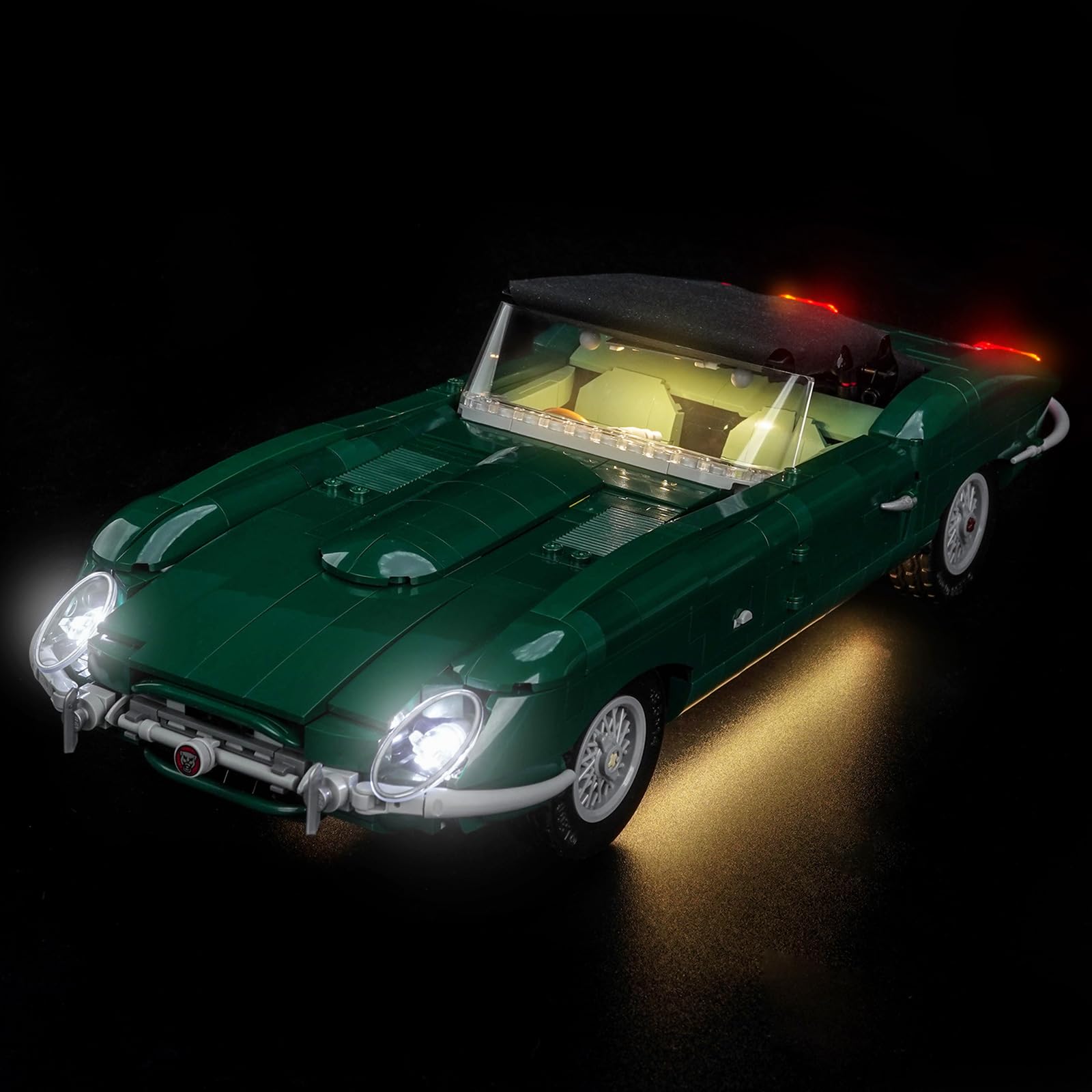 BrickBling Light Kit Compatible with Lego 11381 Jaguar E-Type (No Model)