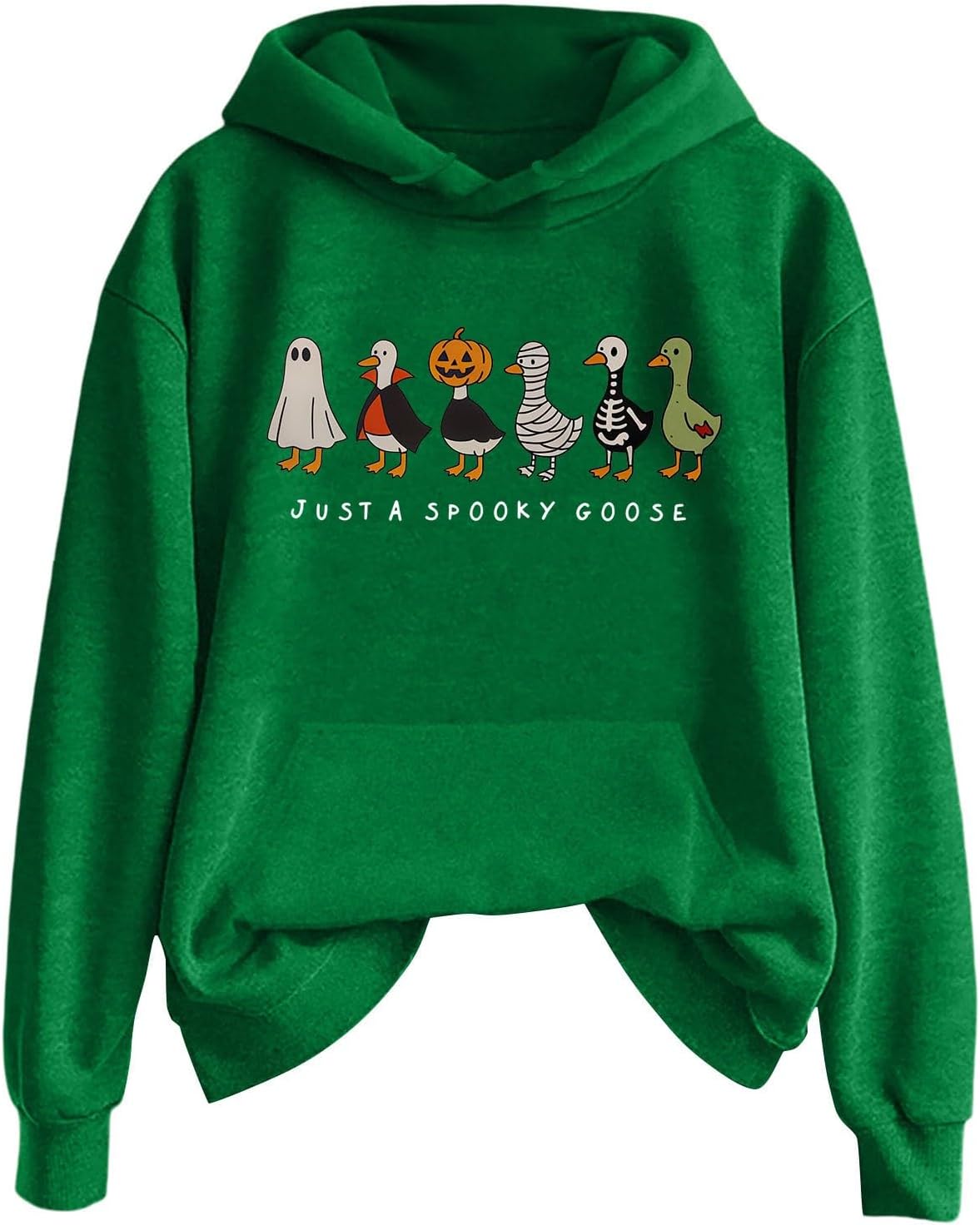 Halloween Hoodie Damen - Kuscheliger Oversize Kapuzenpullover Mit Festival-Aufdruck