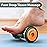 BESKAR Foot Massage Roller for Relief Plantar Fasciitis, Foot Reflexology Tool Pressure Point Massage Roller, Deep Tissue Massage for Relieving Feet Arch Heel Pain, Myofascial Pain Syndrome