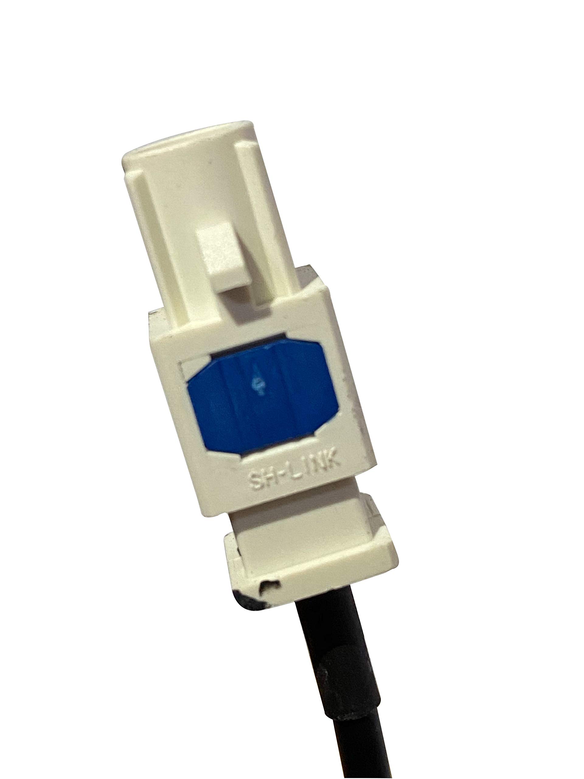 SPECCHIETTO RETROVISORE COMPLETO BRACCIO LUNGO CON FANALE FRECCIA (Destro elettrico con Antenna)