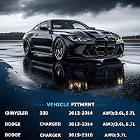 Vista 417 de Detroit Axle - Kit de suspensión delantera de 10 piezas para Chrysler 200 2007-2010 Sebring 2008-2014 Dodge Avenger 2008-2014, 2 brazos de control