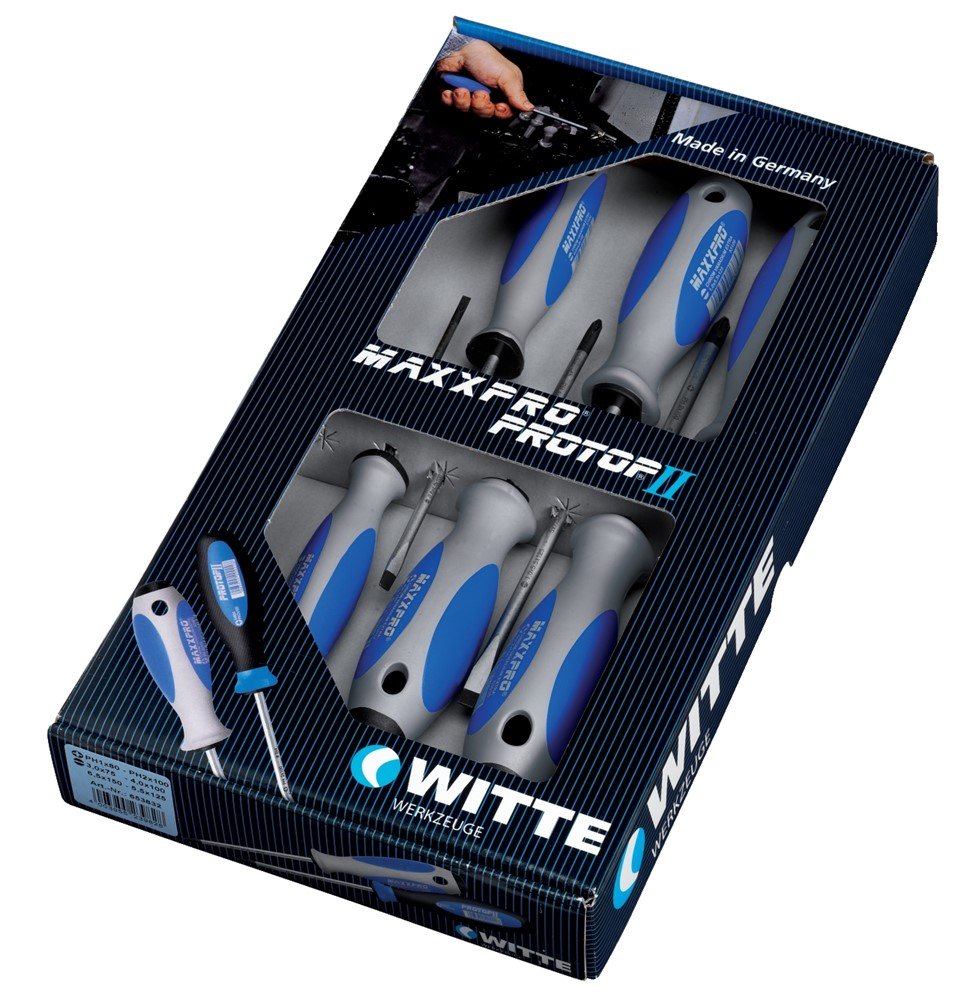 WITTE 653864 - Juego destornilladores MAXXPRO - 6 piezas