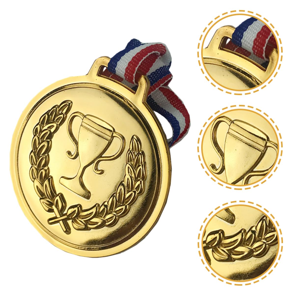 Sosoport Medalla De Oro Juego De Navidad Christmas Games Decoración Fiesta Bingo De Navidad Juguetes Inquietos para Juguetes De Fiesta Juego De Navidad Medallas De Oro