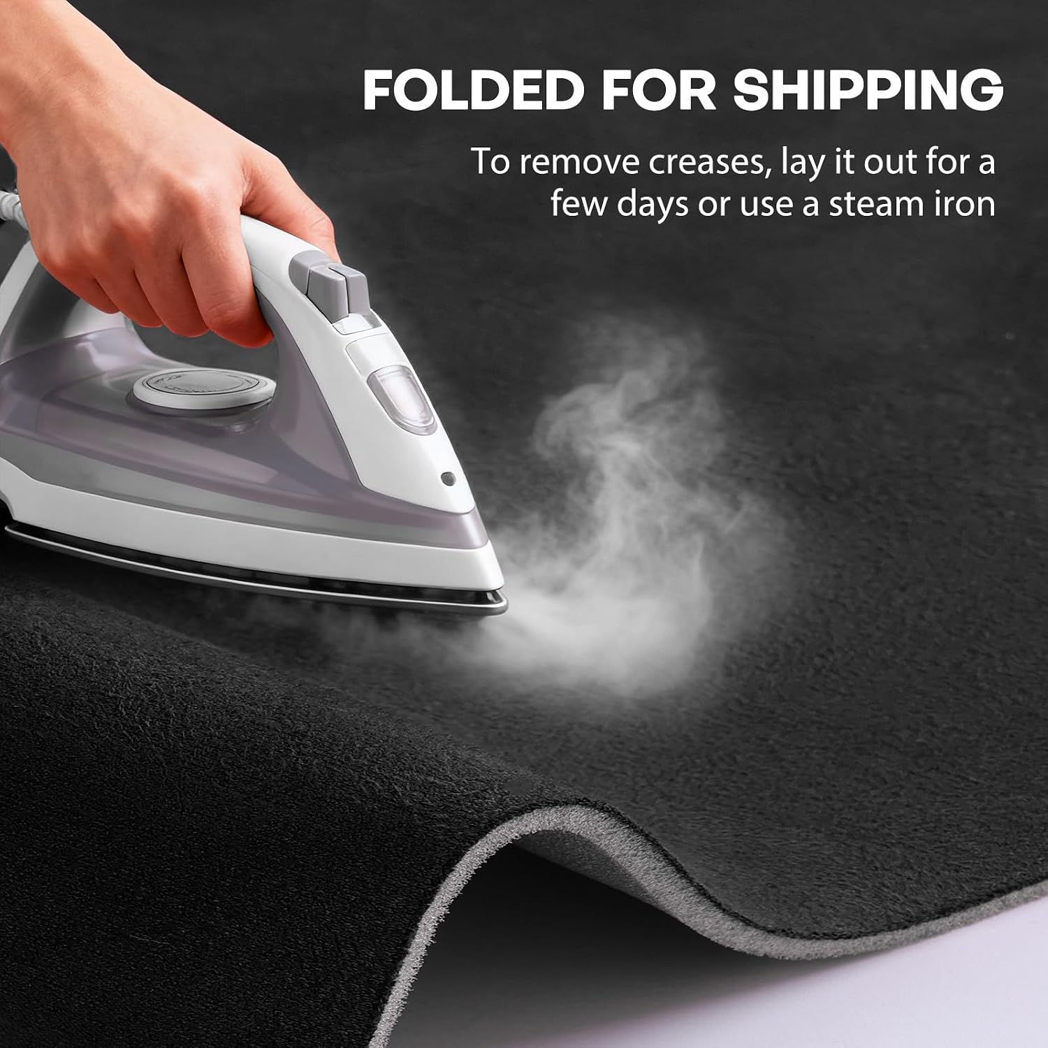 otoez Suede Headliner Fabric with Foam Backing Material 60" x 108" Automotive/Home Micro-Suede Headliner Fabric for Car RV Boat Interior Replacement Repair DIY, Black