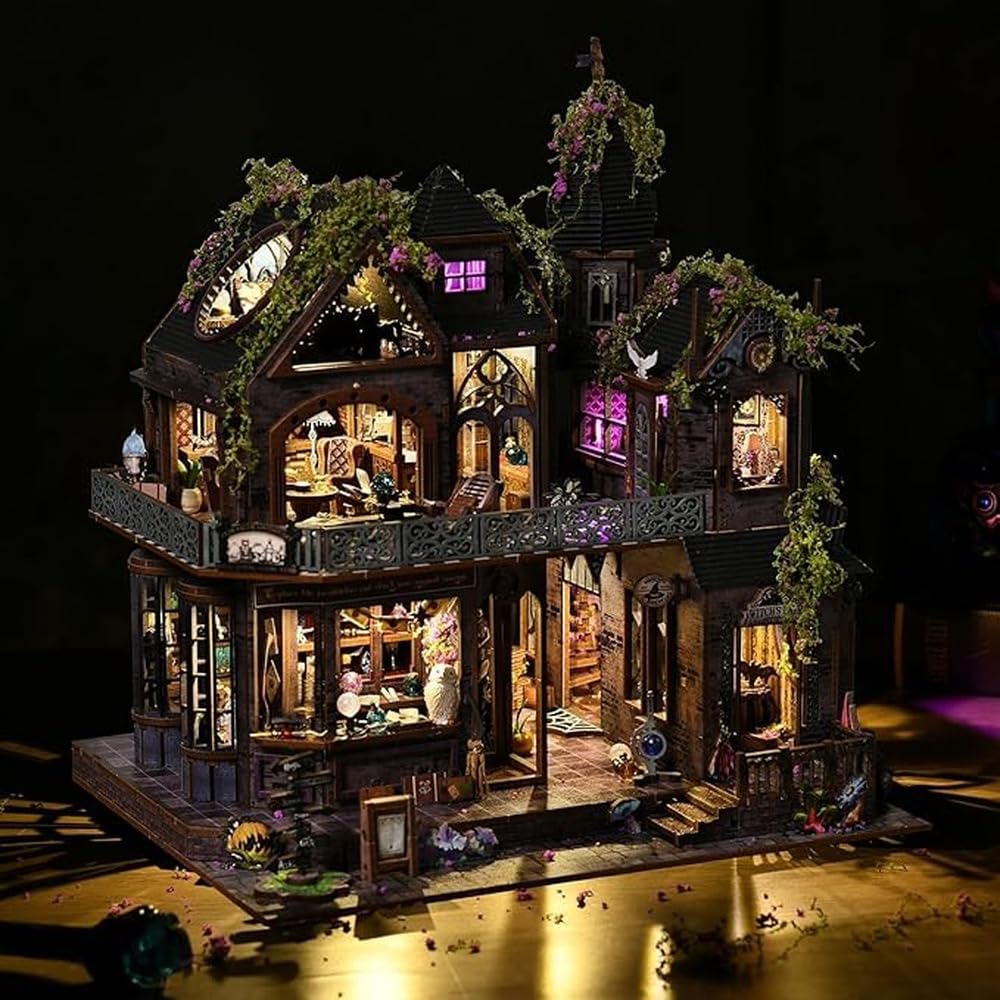 Kits de Coins Lecture pour Mini-Maisons charmantes, Comprenant des