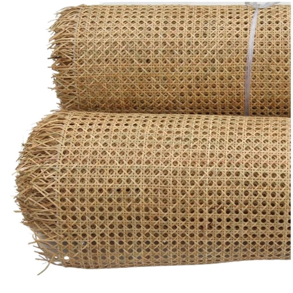 Mehrfarbige, gewebte Rattanrolle, 50 cm x 1 m | Geeignet für Fellreparaturen, Bastelarbeiten und Wohndekorationsprojekte | Umweltfreundliches Material