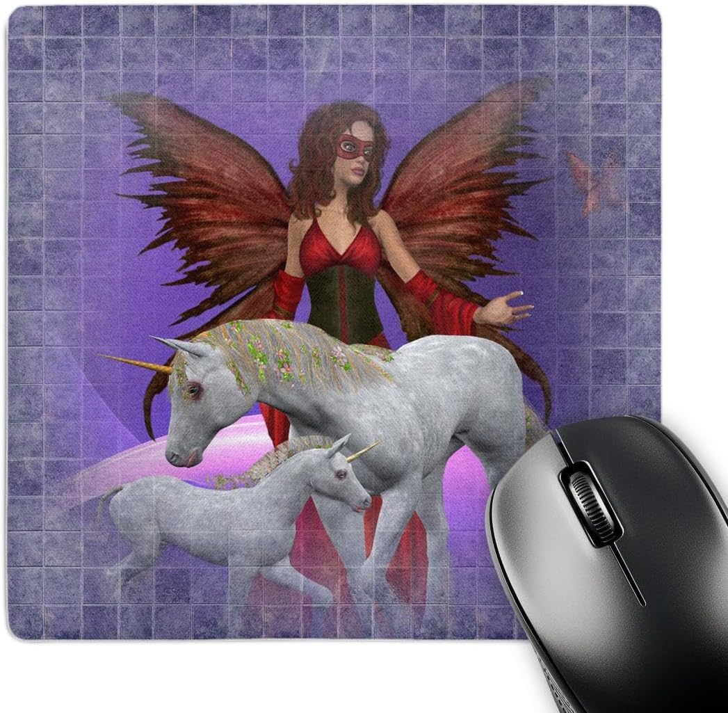 3dRose LLC 8 x 8 x 0.25 Inches Mouse Pad, Vintage Victorian Plaque and Background (mp_167104_1)