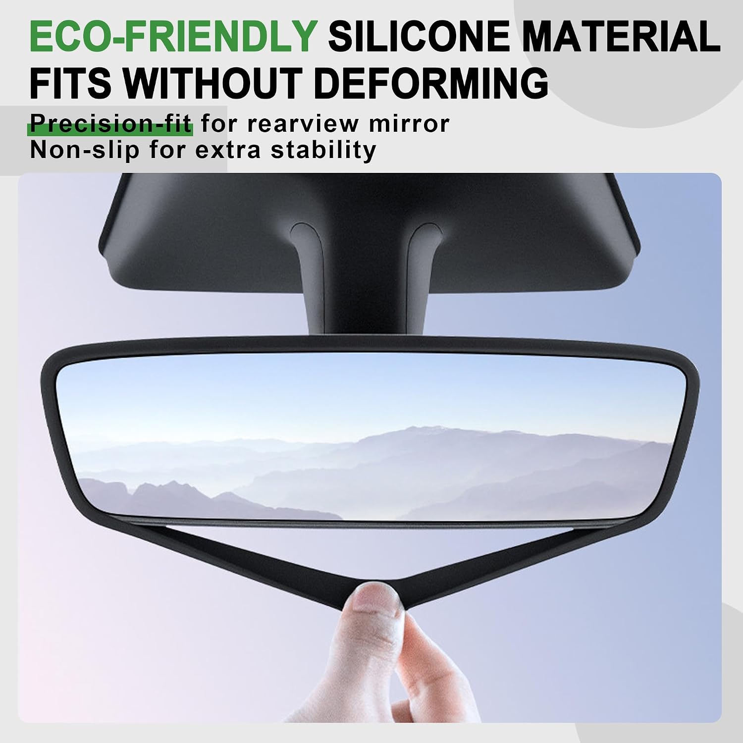 3PC Silicone Set for Model Y Juniper & Model 3 Highland, Black image 4