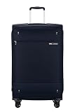Samsonite Base Boost Walizka rejestrowana Spinner, 78 cm | Niebieski, poszerzana walizka miękka, 78H x 48W x 31D cm, 105