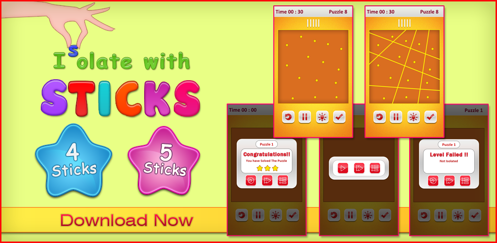 Isolate With Sticks:Amazon.com:Appstore for Android
