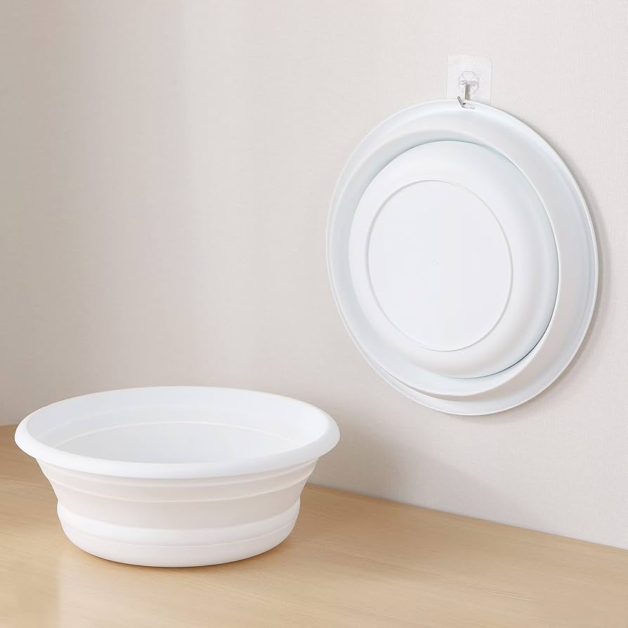 家庭用品浴室トイレの実用的な折り畳み型洗面器 ポータブル小型洗面台「どこでも電動蛇口」 ※販売終了、類似品の