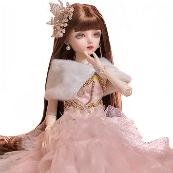 1/3 Bjd Doll 24 inch Anime Ball Joint Dolls Handmade Makeup Collectable Action Figure Home Desktop Decor and Gift Set M
