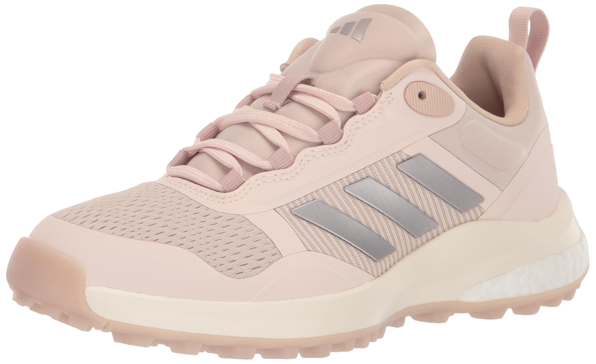 adidas Womens Zoysia Spikeless Golf Sneakers Shoes - White