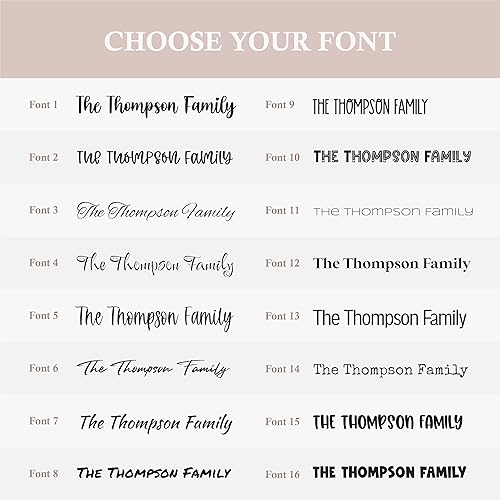 Miniatura 5 de Calendario de pared acrílico personalizado de alta calidad, plexiglás seco y borrable  Diseño acrílico ultra claro con nombre de familia acrílico