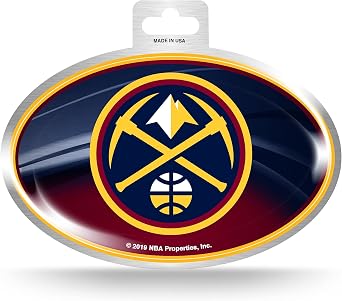 Rico Industries NBA Unisex-Adult Double Up Die Cut 2-Piece Sticker Sheet