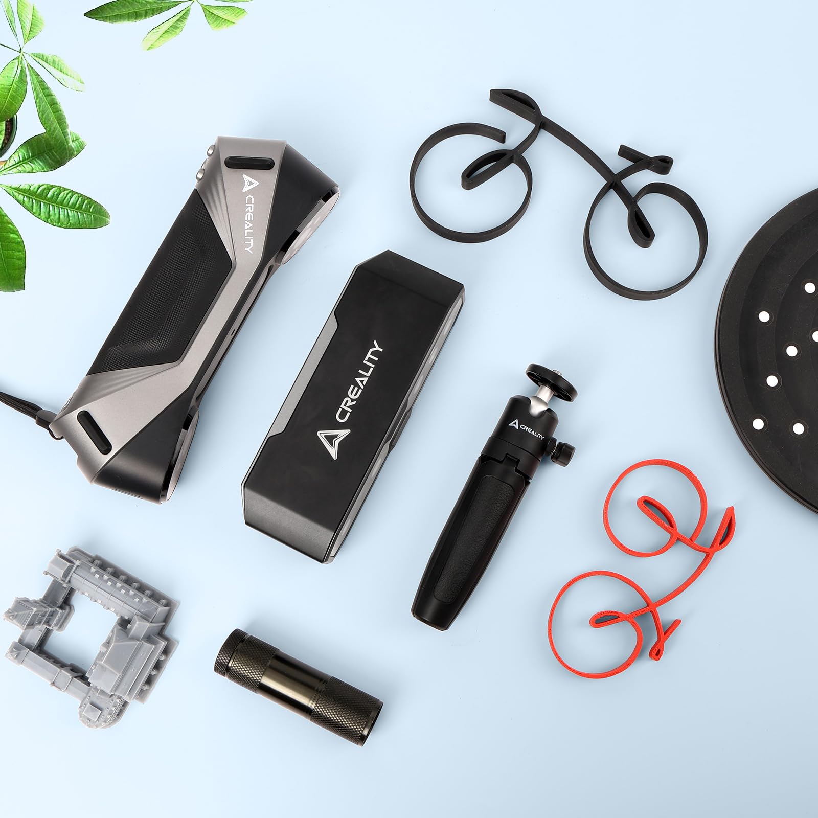 Creality Mini treppiede per selfie con impugnatura per scanner CR-Scan Otter/Raptor, adatto per scansione portatile, scansione fissa della posizione della fotocamera