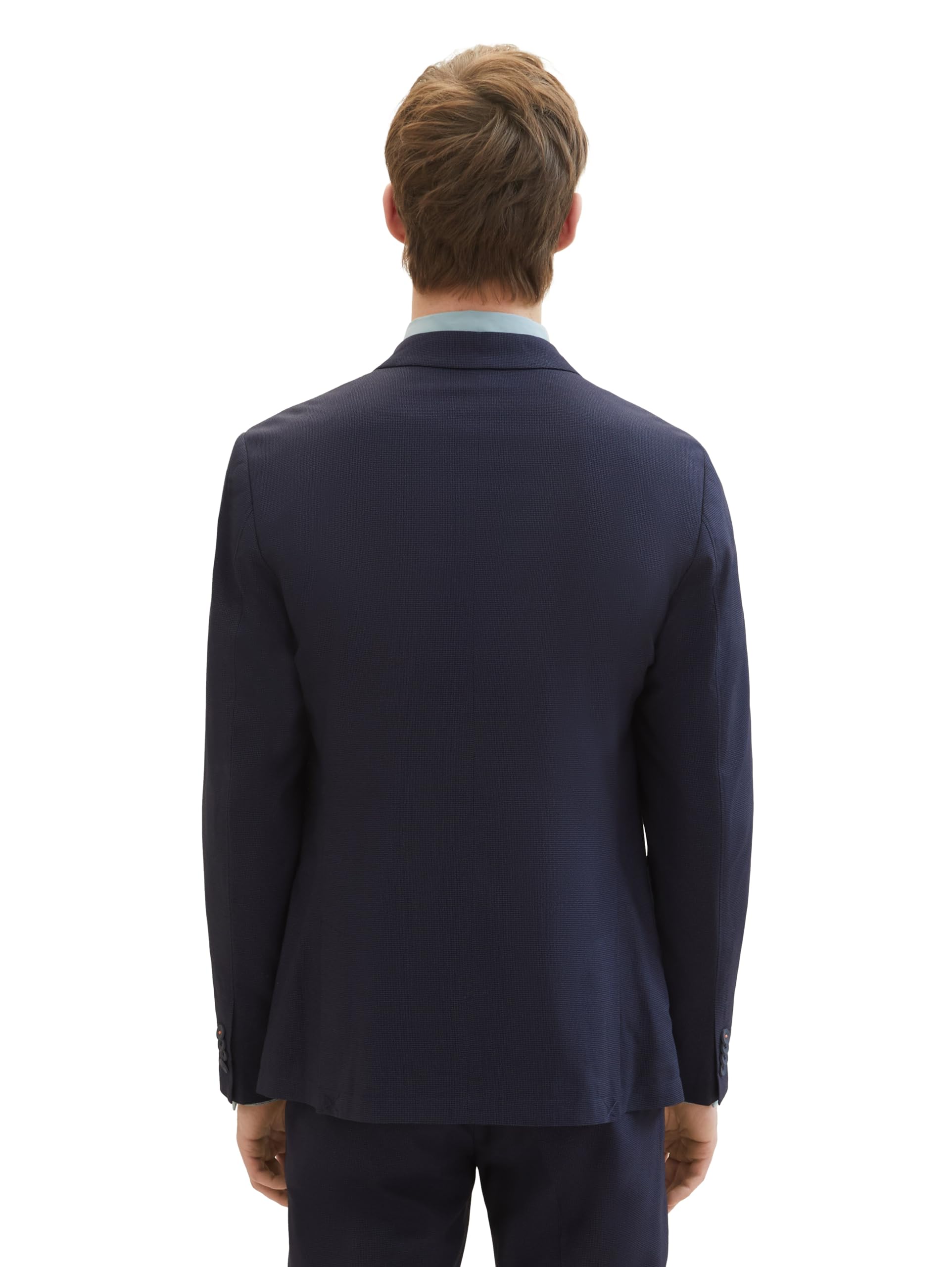 TOM TAILOR Veste en Jersey piqué Stretch Homme