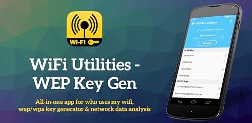 WiFi Utilities – WEP Key Gen – vue 7