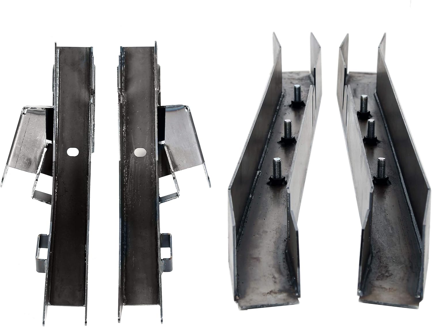 ALMULOO Rear Trail Arm and Skid Plate Center Frame Rust Repair Kit Compatible with 1997-2002 Jeep Wrangler TJ 2 Packages