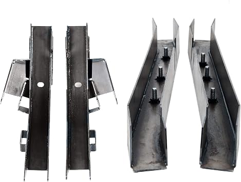 Rear Trail Arm and Center Skid Plate Frame Rust Repair Kit Compatible With 1997-2002 Jeep Wrangler TJ 2 Packages