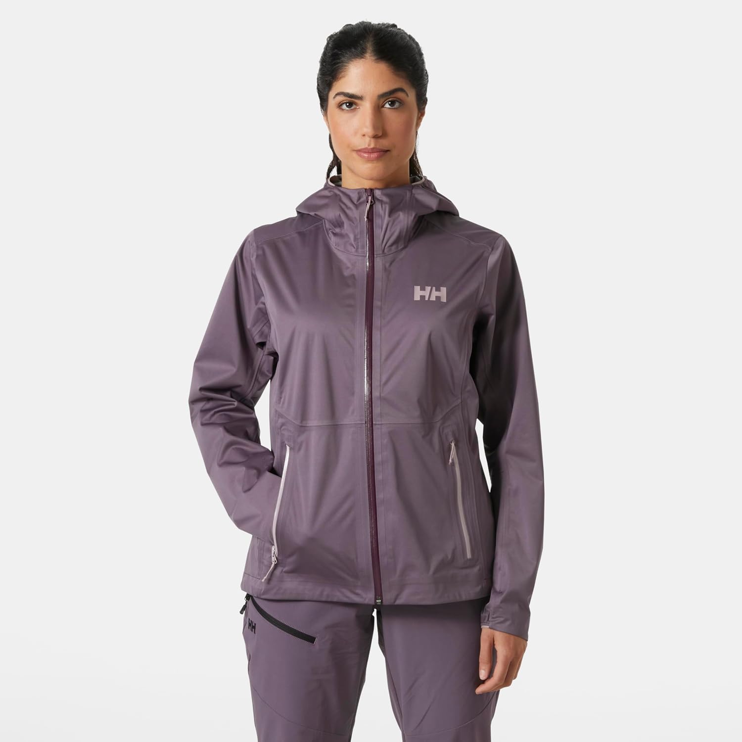 Helly-Hansen Momentum 3L Stretch Jacket - Women's Waterproof & Breathable Coat, Lightweight Outdoor Shell, Versatile Rainwear