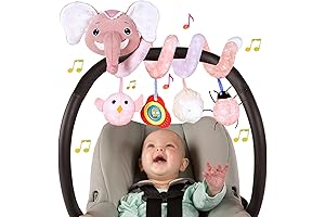 Car Seat Toys for Babies 0-6 Months - Perfect for Girls!