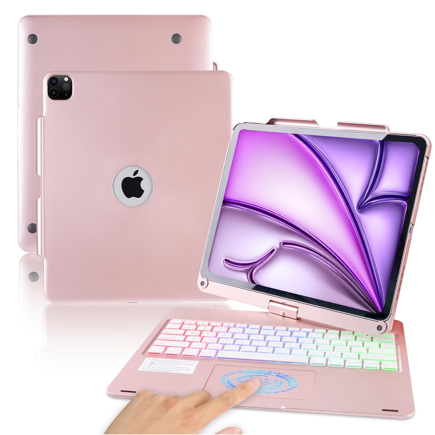 iPad Pro 12.9インチ第4世代256GB ケース、キーボード、ペン付き Amazon | 360度回転 iPad Pro 12.9インチ 第 6 5 4 3 世代