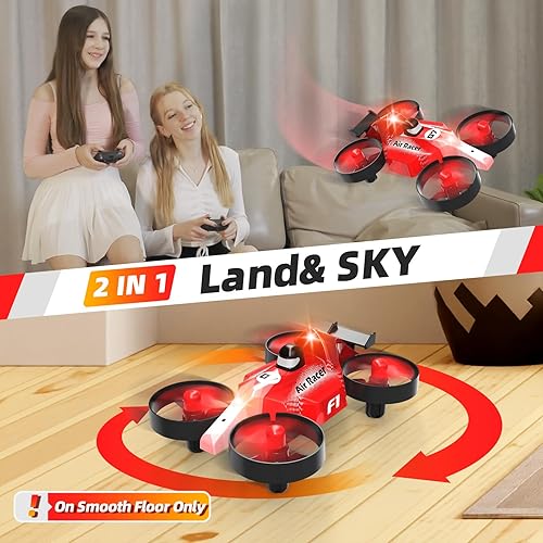 Miniatura 2 de Drones para niños, mini dron para principiantes, pequeño RC Quadcopter RC Quadcopter RC juguete para adultos con interruptor de modo dual