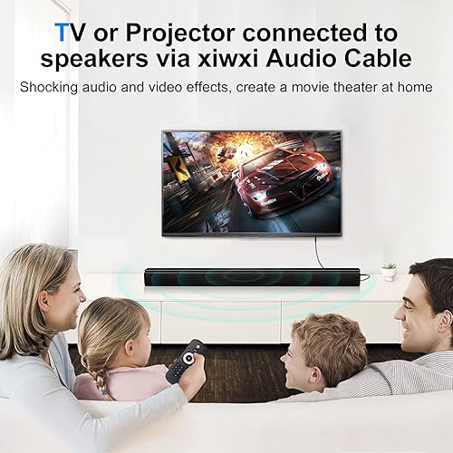 Miniatura 6 de xiwxi Cable de audio de 0.138 in macho a macho, con adaptador tipo C a conector hembra de 0.138 in, entrada auxiliar de audio, cable auxiliar de