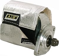 Design Engineering Mini Versa-Shield Starter Heat Shield Wrap 5.25" x 16.5" - Reflects 2000°F Heat, Easy No-Removal Install