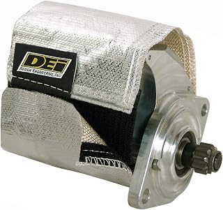 Design Engineering Mini Versa-Shield Starter Heat Shield Wrap 5.25" x 16.5" - Reflects 2000°F Heat, Easy No-Removal Install