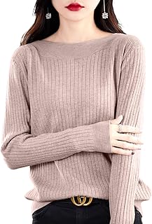 [PALAME] リブニット セーター レディース 長袖 【女性らしい上品なセクシーさ・やさしい肌触り】 ニット トップス ボートネック カットソー 柔らかい 伸縮性 薄手 着痩せ 着回し力 カジュアル きれいめ 婦人服 通勤 日常 春 秋 冬