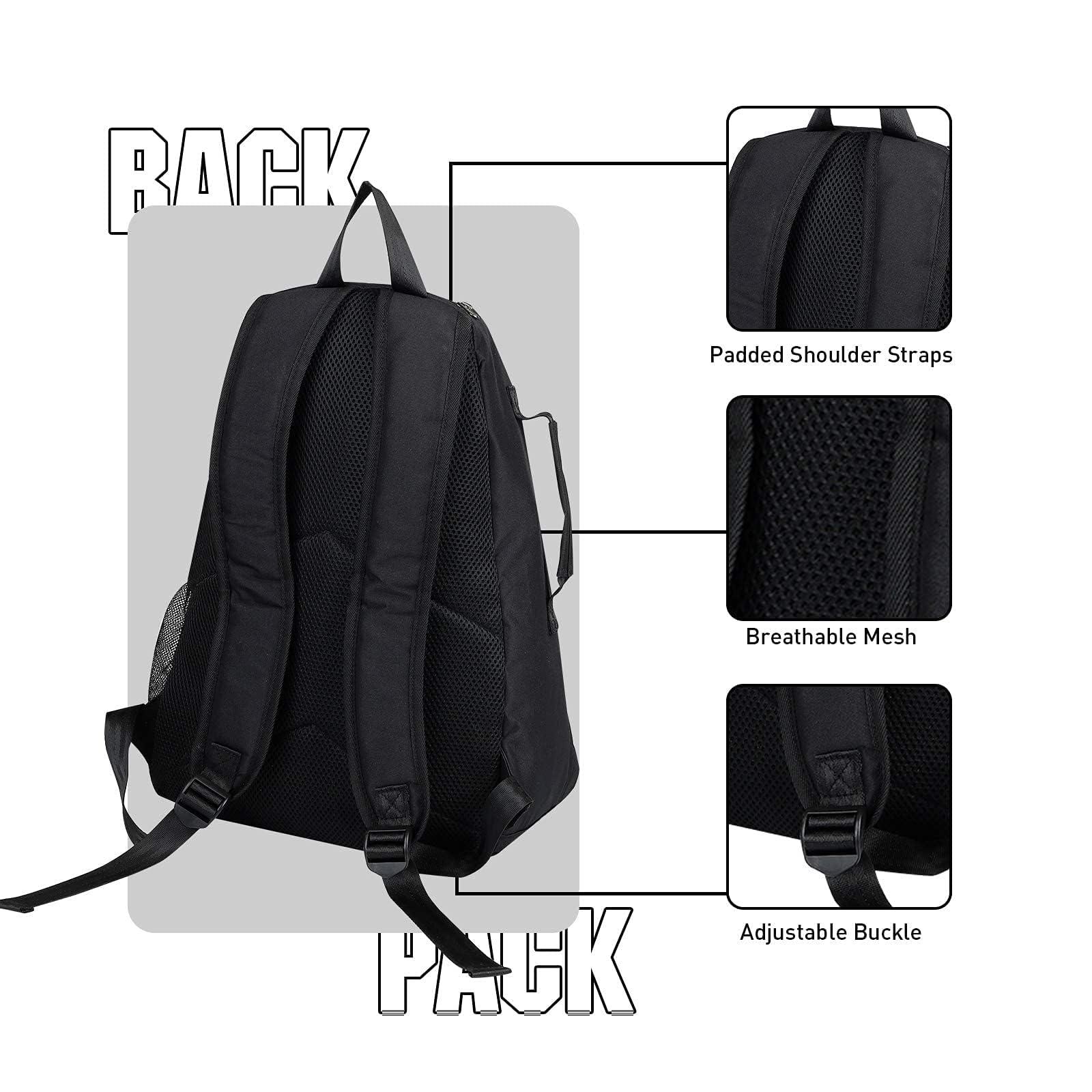Sac à Dos de Tennis, Sac à Dos de Tennis, Unisexe pour Femme, Homme et Enfant, Sac à Dos pour Raquette de Tennis, Badminton, Sac à Dos de Tennis, Sac à Dos de Sport, Sac à Dos de Tennis