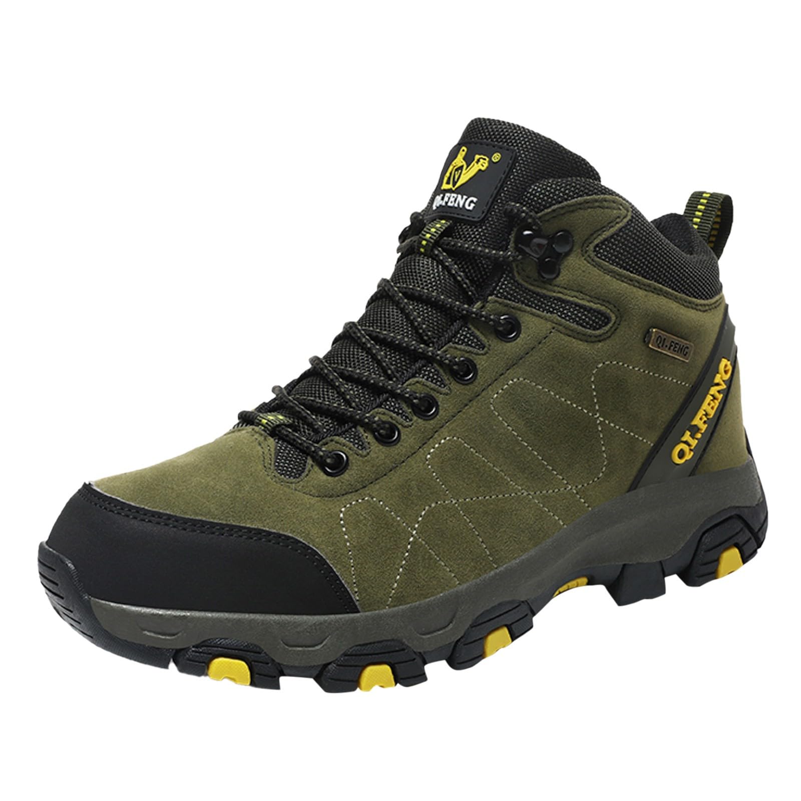 Zapatos de Hombre Pareja, Zapatos de Senderismo de Suela Gruesa, Zapatillas de montañismo al Aire Libre, Antideslizantes y cómodos para Trekking y Camping