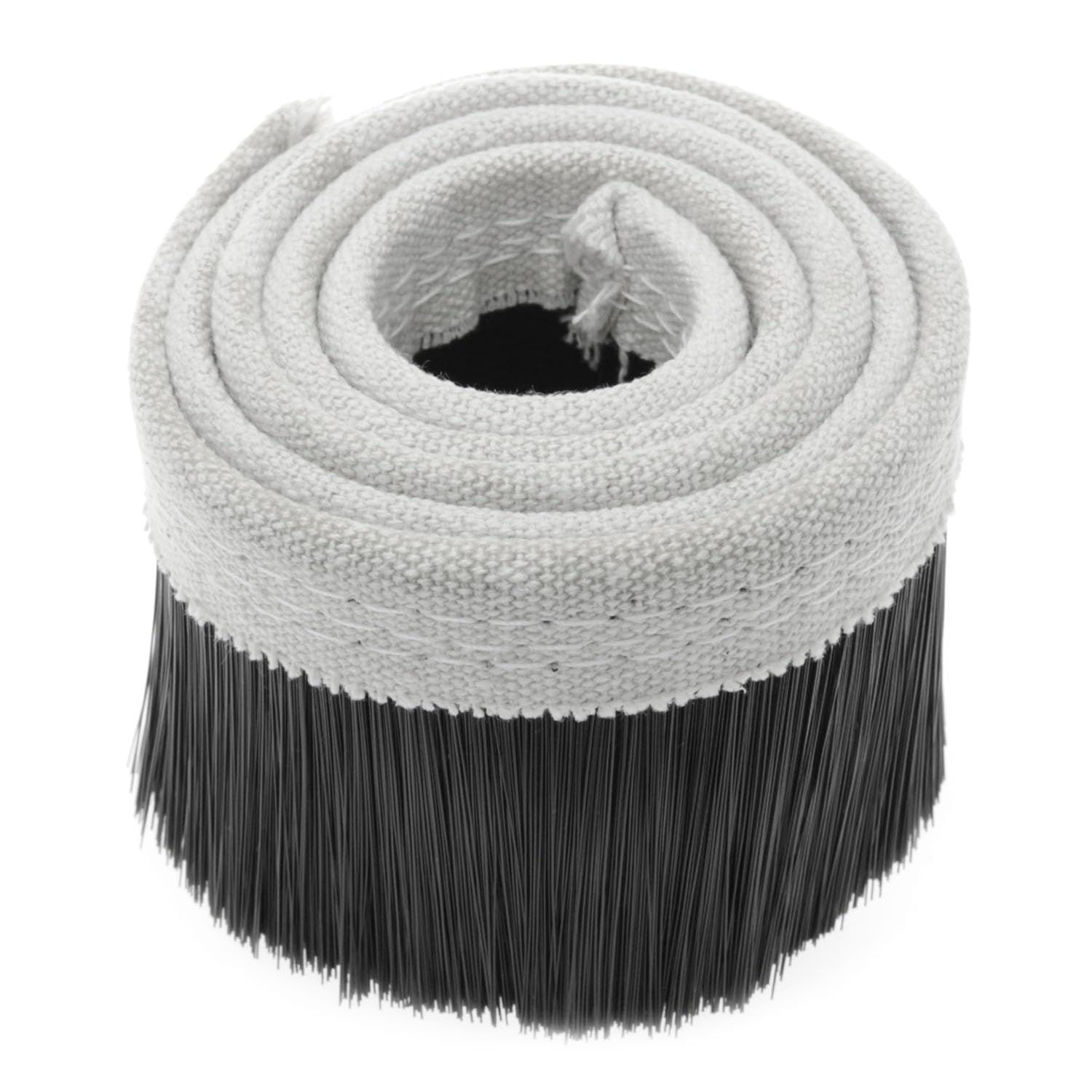 Zangc Vacuum brush Engraving machine dust brush Dust cover for the main shaft motor of CNC router 1m * 70mm Black 1PCS
