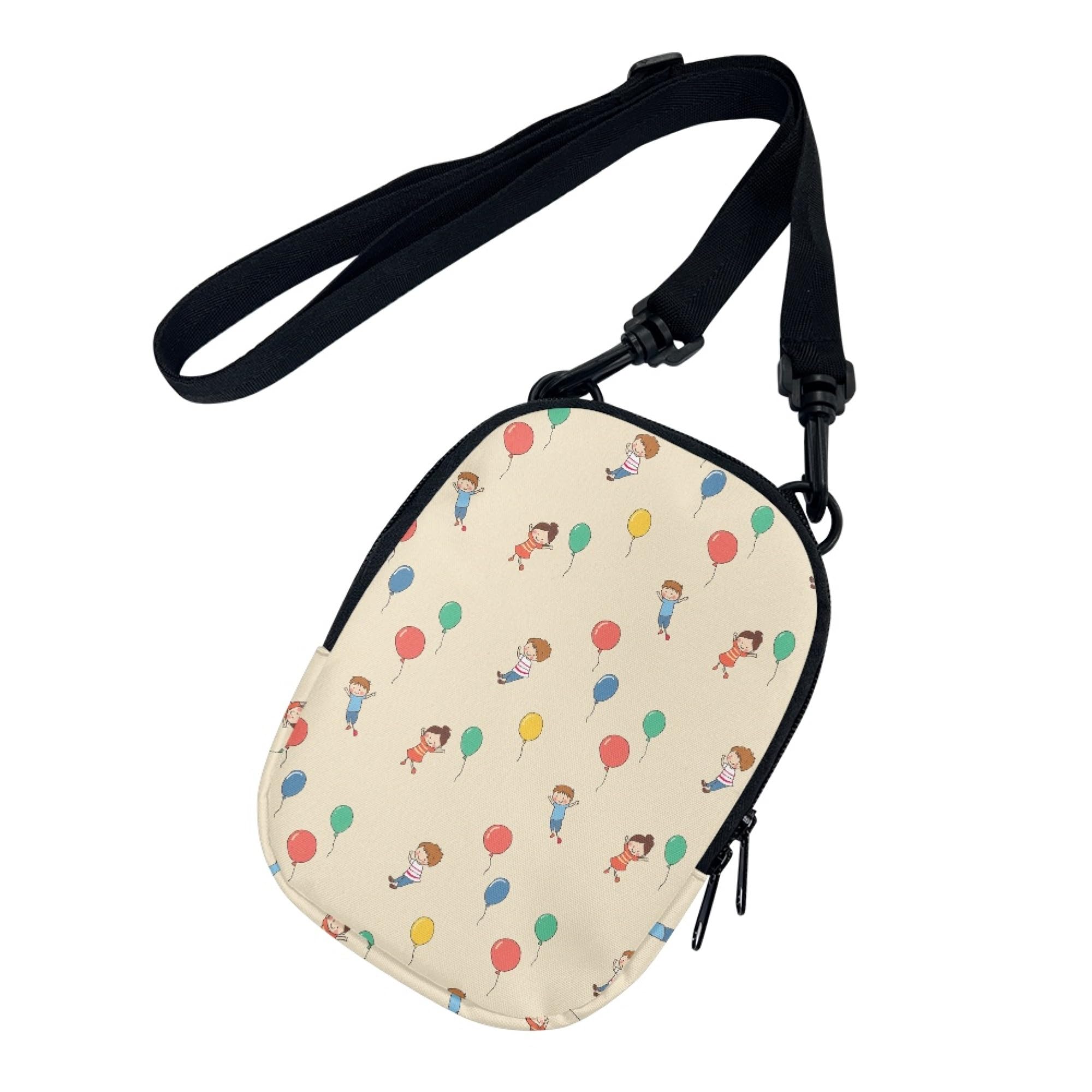 Xernbit Messenger Bag for Women Crossbody Zipper Bag with Adjustable Strap Portable Phone Purse Shoulder Handbag