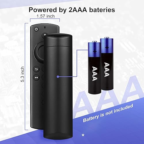 Miniatura 6 de Trado L5B83G - Control remoto de voz de repuesto para Fire AMZ Smart TV Stick (4K, 4K Max, Lite), Smart TV Stick (2 generación, 3 generación), Smart