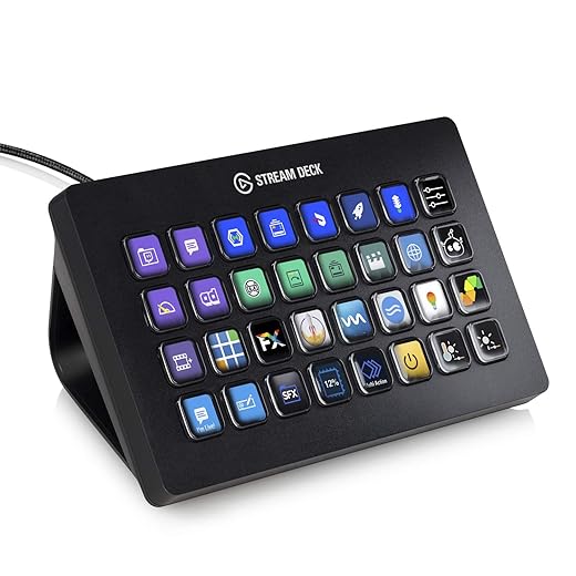 Contrôleur de studio avancé, 32 touches Elgato Stream Deck XL