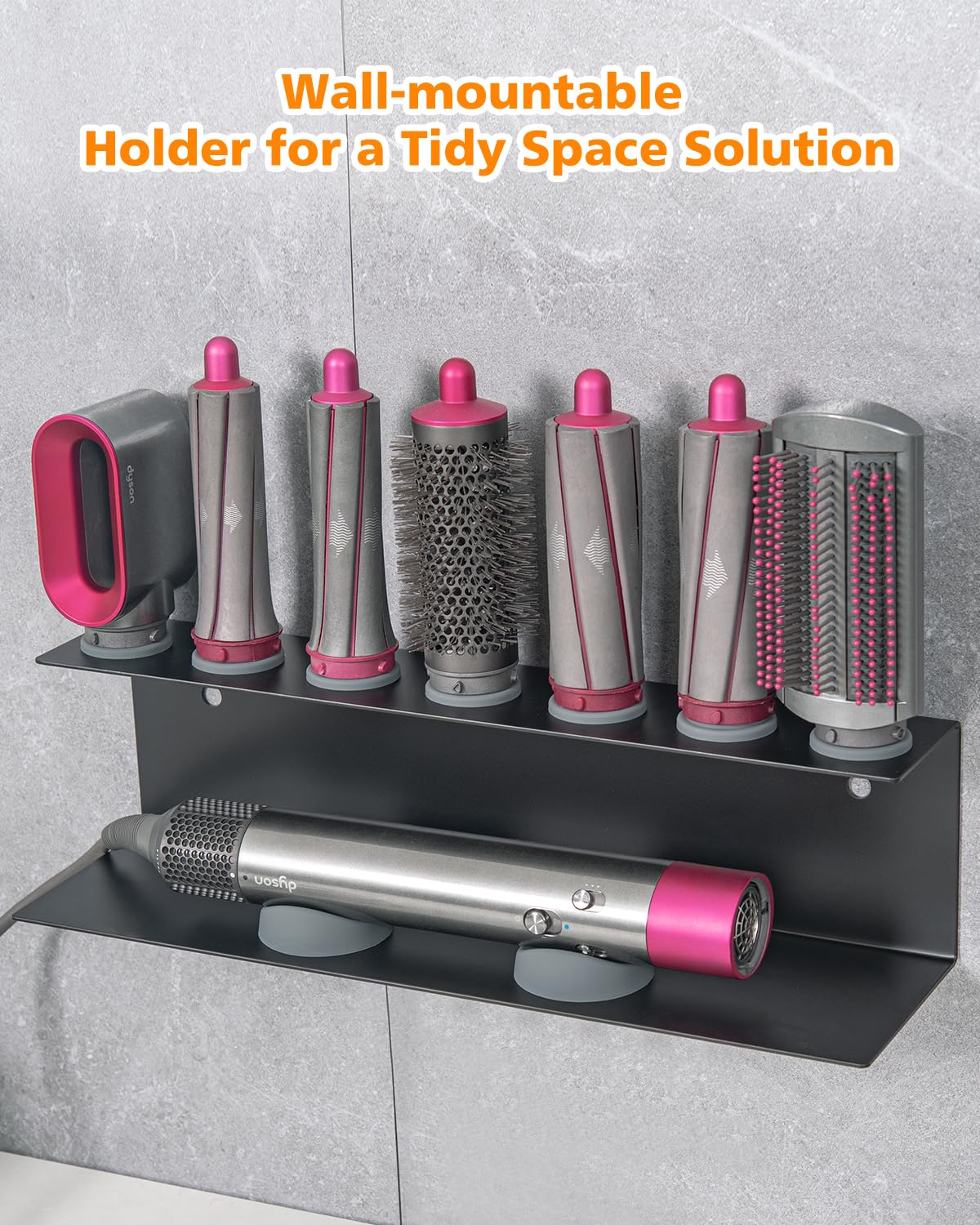 Dyson Airwrap グレー/レッド 付属品付き Dyson Airwrap 付属品付き