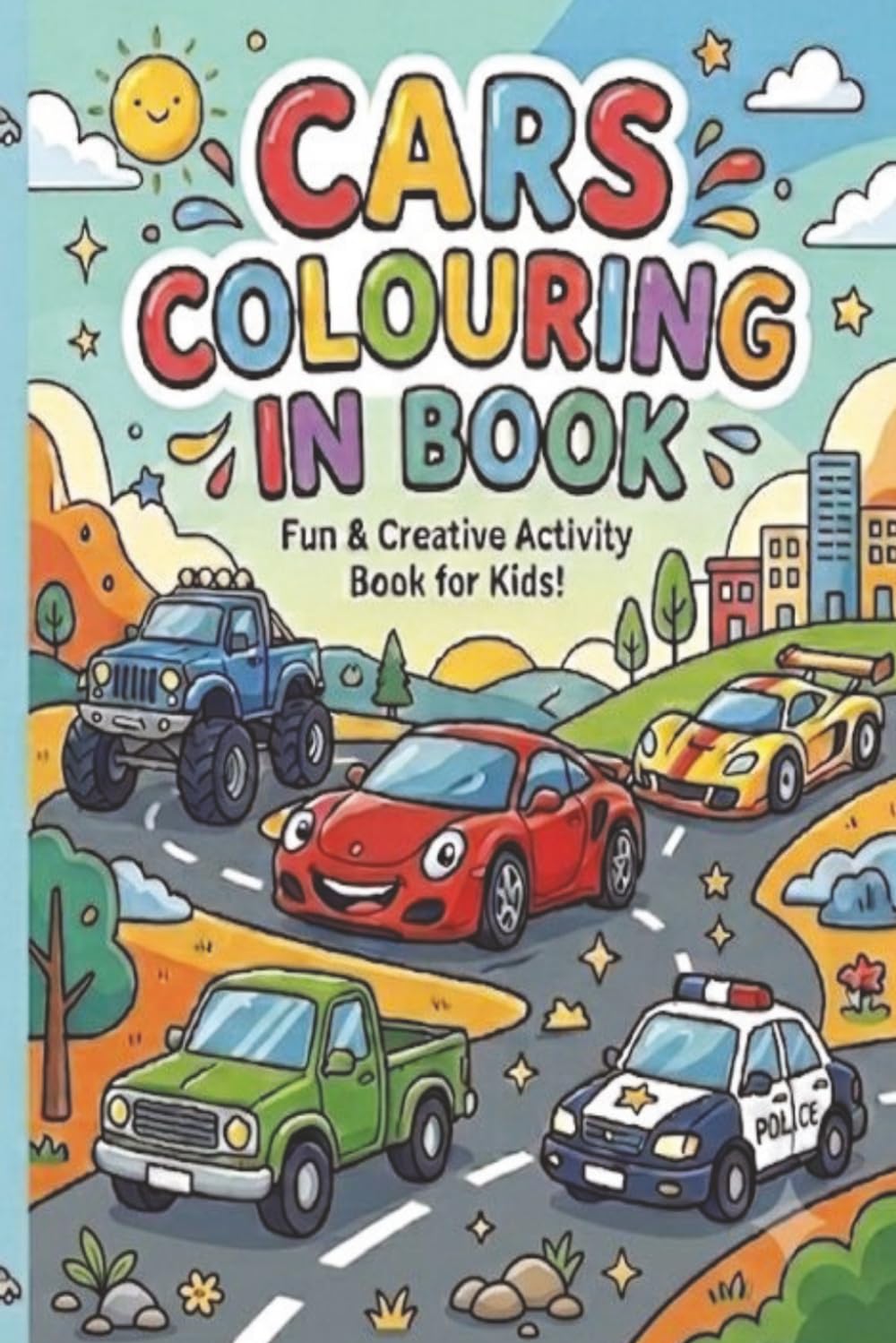 Cars Colouring Book