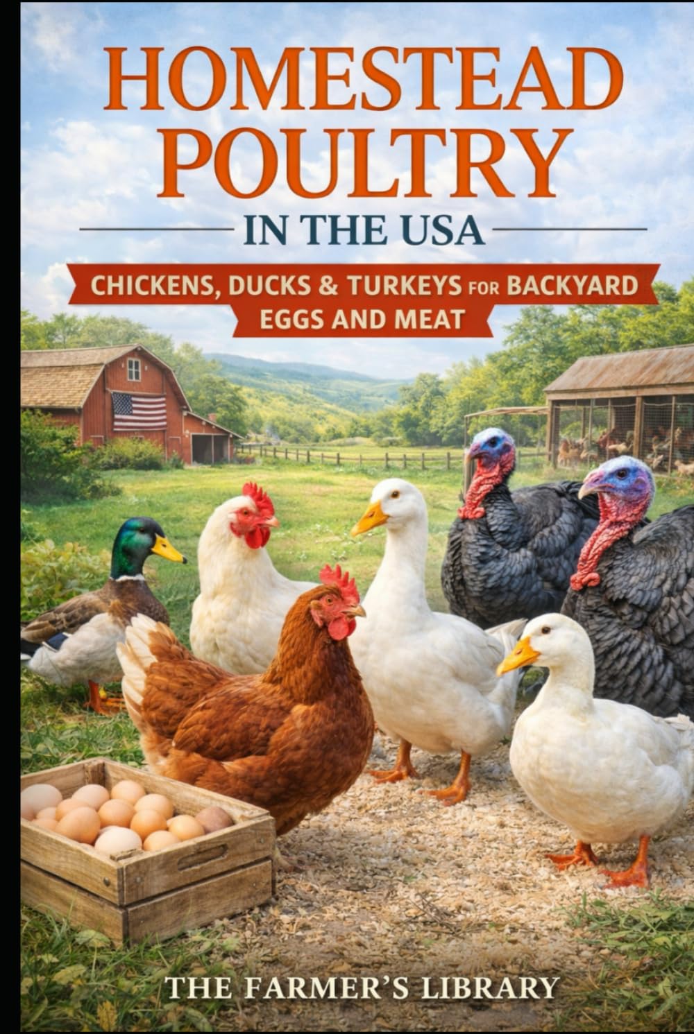 Homestead Poultry in the USA: Chickens, Ducks and Turkeys for Backyard Eggs, Meat and Low-Input Flocks
